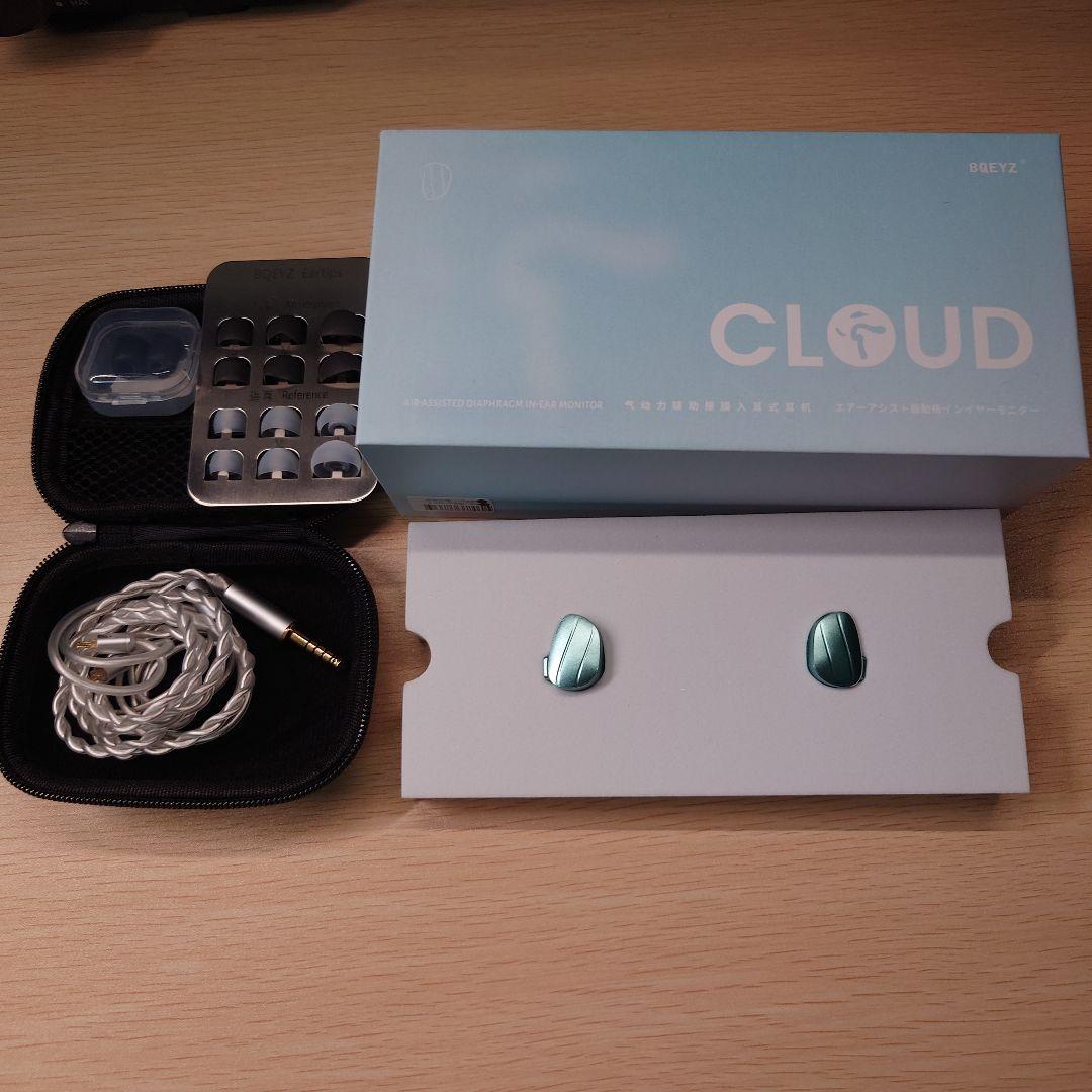 CLOUD BQEYZ 4.4mm 有線イヤホン