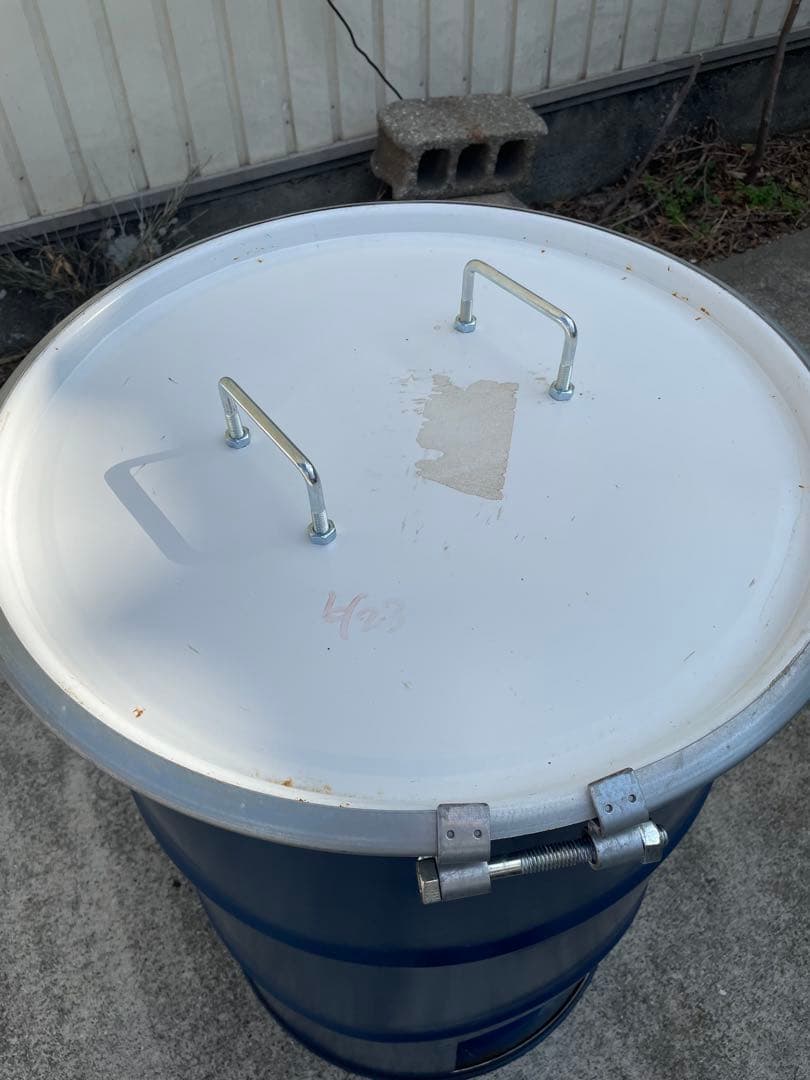 ＬＯＬＡ　ＭＯＬＡ ドラム缶 焼却炉 蓋あり 持ち手付き