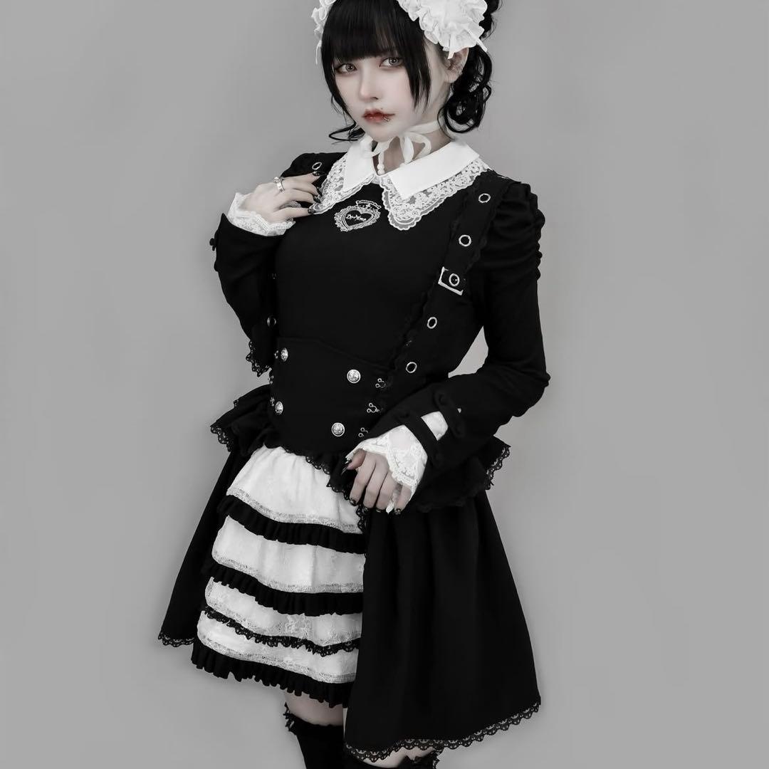 DimMoire ディムモアール 夢纏う サスペンダースカート サスペンダー