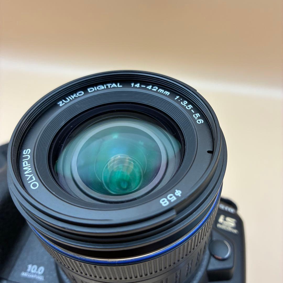 ★美品★ OLYMPUS E-510 手ブレ補正 ライブビュー搭載 レンズキット