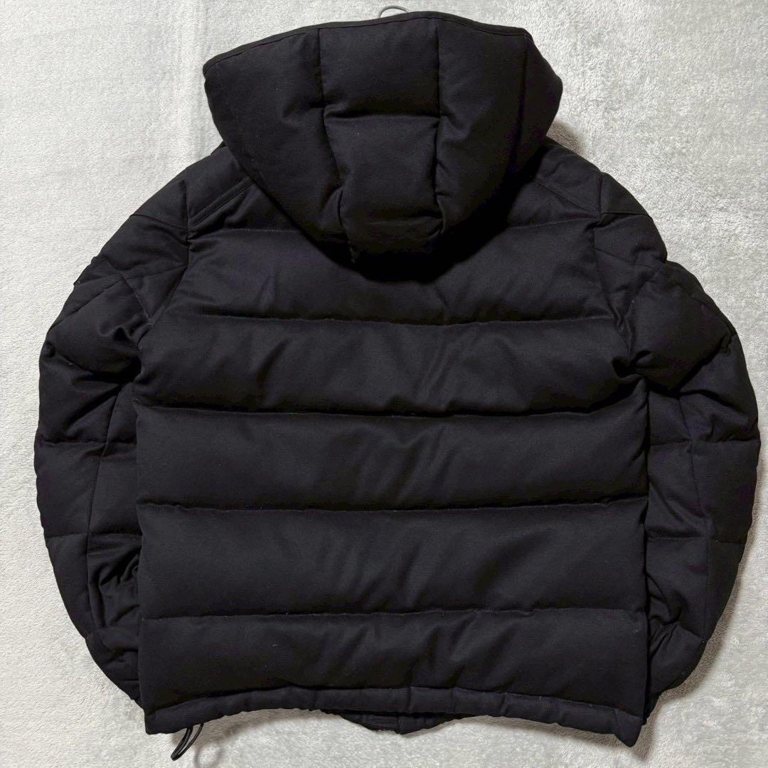 未使用級 モンクレール モンジュネーブル ダウンジャケット サイズ1 ブラック