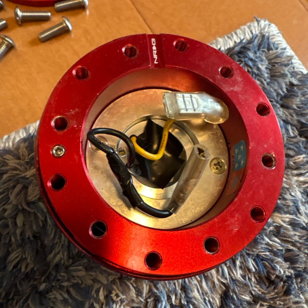 レンチン鳴る　NRG クイックリリース ステアリングホイール