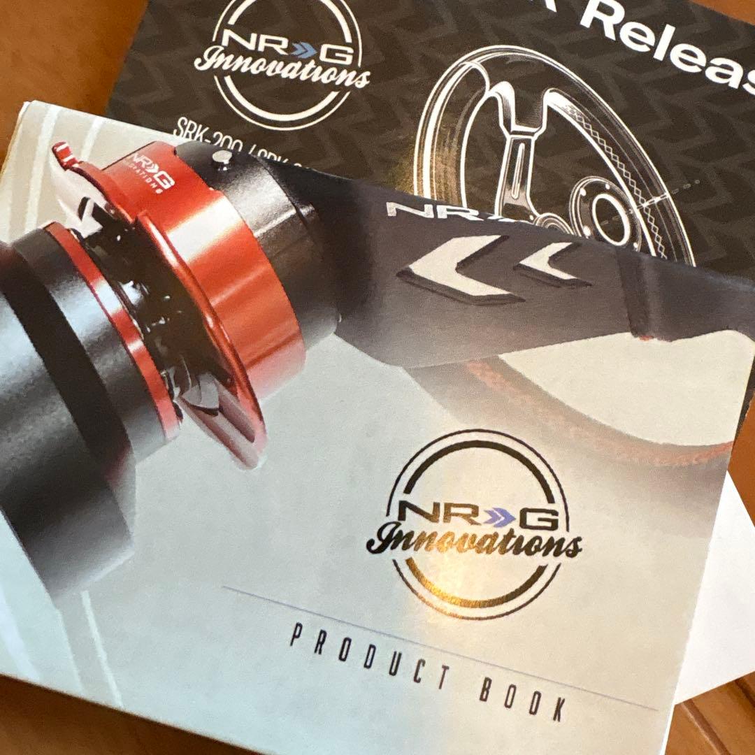 レンチン鳴る　NRG クイックリリース ステアリングホイール