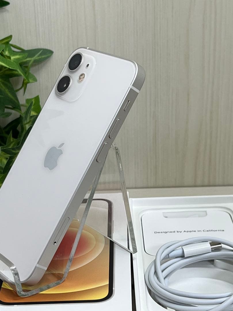 ✅✨未使用近い・100％✨iPhone 12 mini 128GB ホワイト