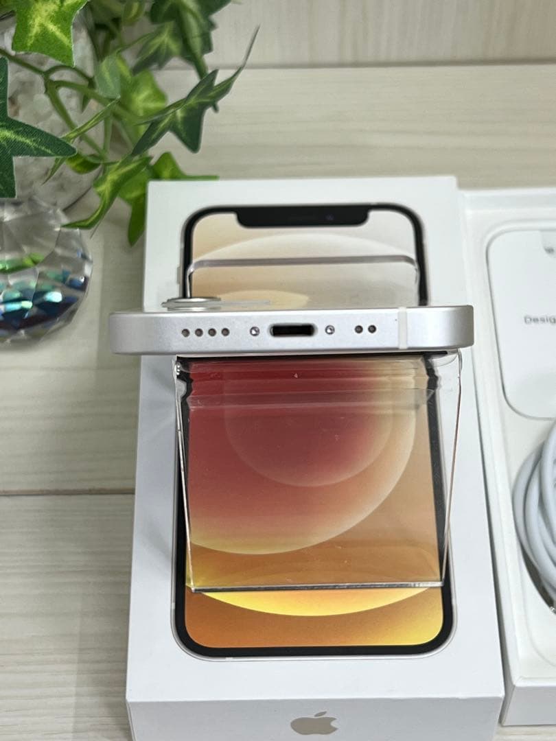 ✅✨未使用近い・100％✨iPhone 12 mini 128GB ホワイト