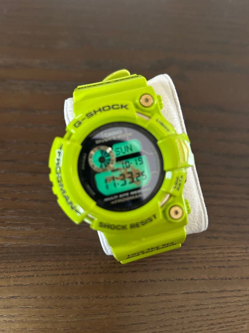 ニャンハナ G-SHOCK フロッグマン 腕時計 デジタル 雨蛙