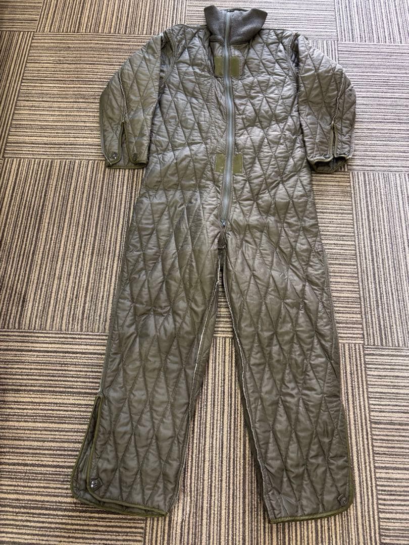 防寒ライナー付き　つなぎ　ドイツ軍実物