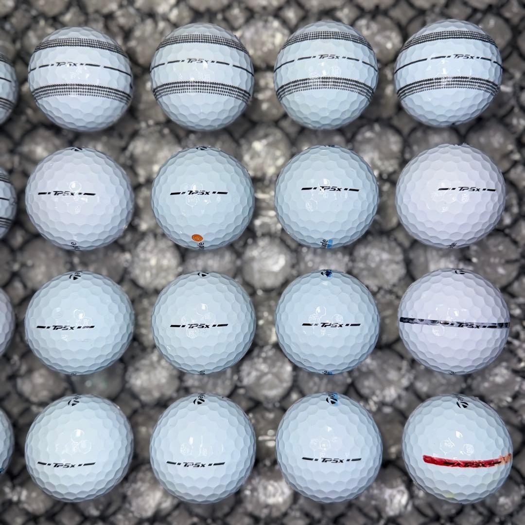 ロストボール テーラーメイド TP5X ゴルフ Sランク 20球 おまけティー