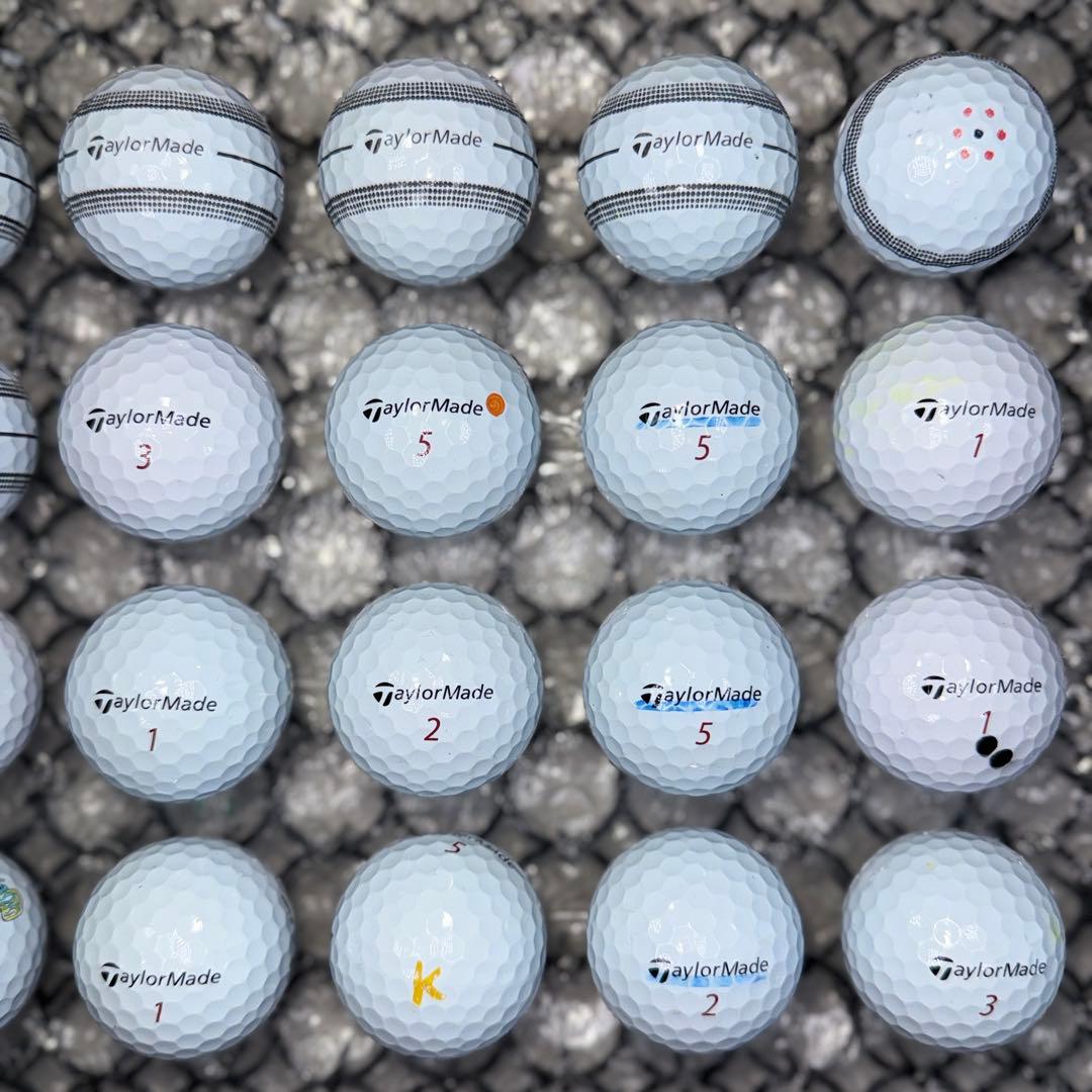 ロストボール テーラーメイド TP5X ゴルフ Sランク 20球 おまけティー