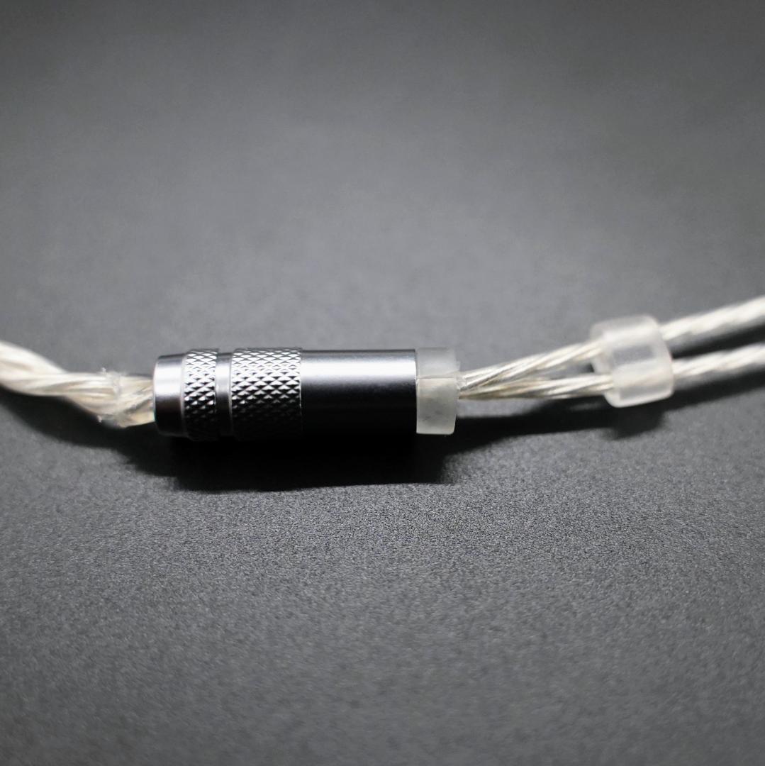 最高峰7N 超冷凍製単結晶銅銀メッキ！最高スペックリケーブル4.4mm/2pin