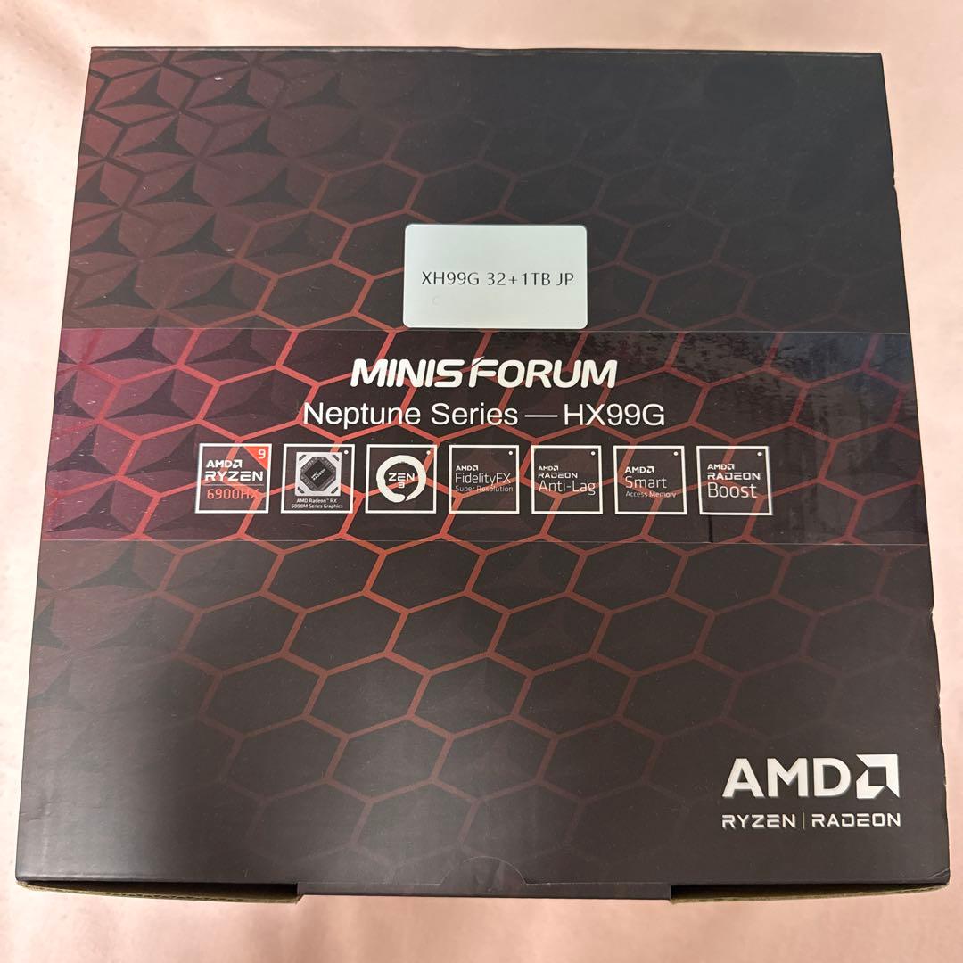 Minisforum HX99G ミニズフォーラム