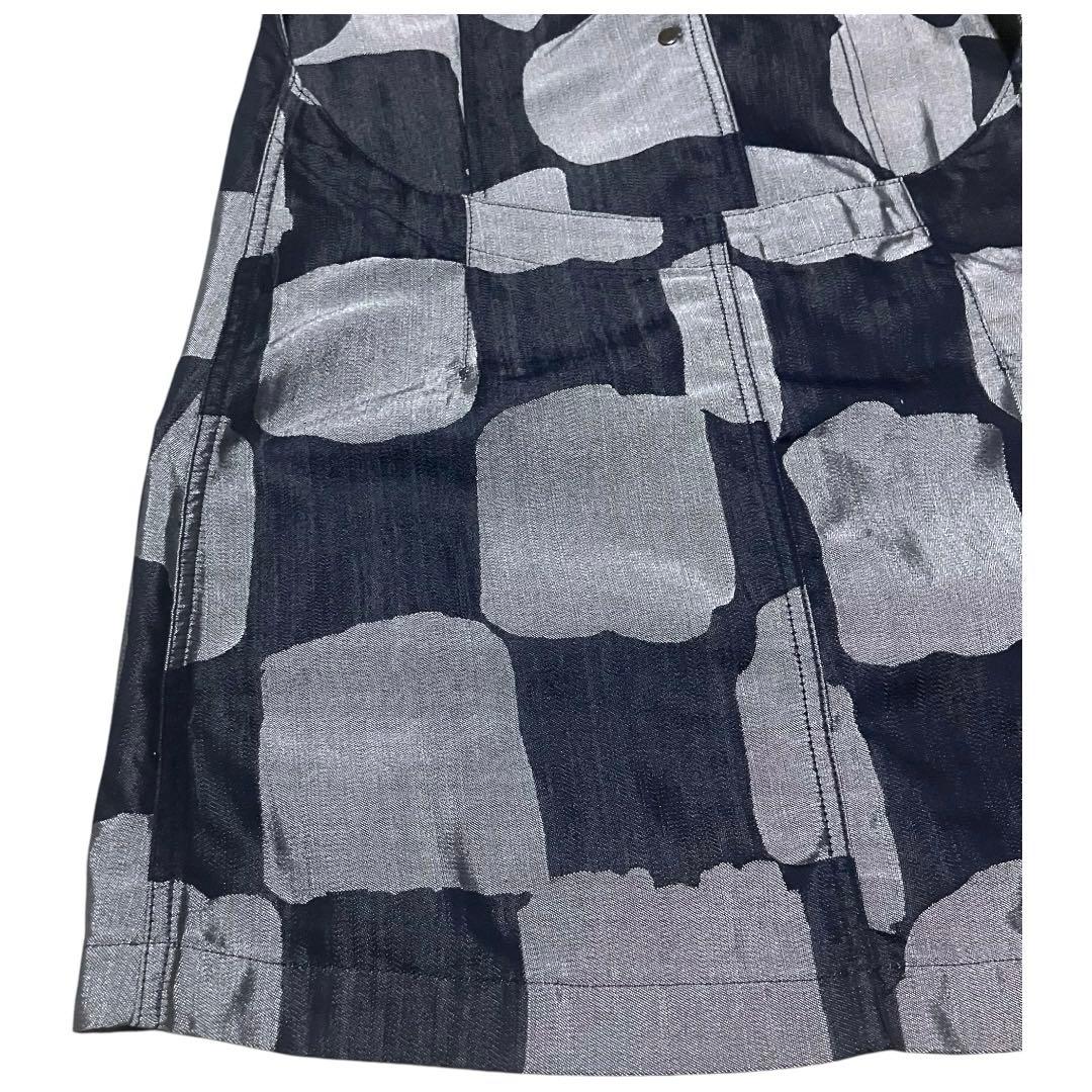 【美品✨希少】イッセイミヤケ　ロングジレ　ベスト　ノースリーブジャケット