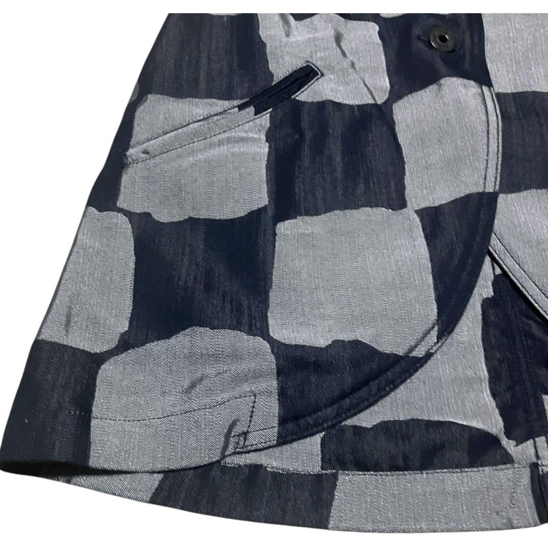 【美品✨希少】イッセイミヤケ　ロングジレ　ベスト　ノースリーブジャケット