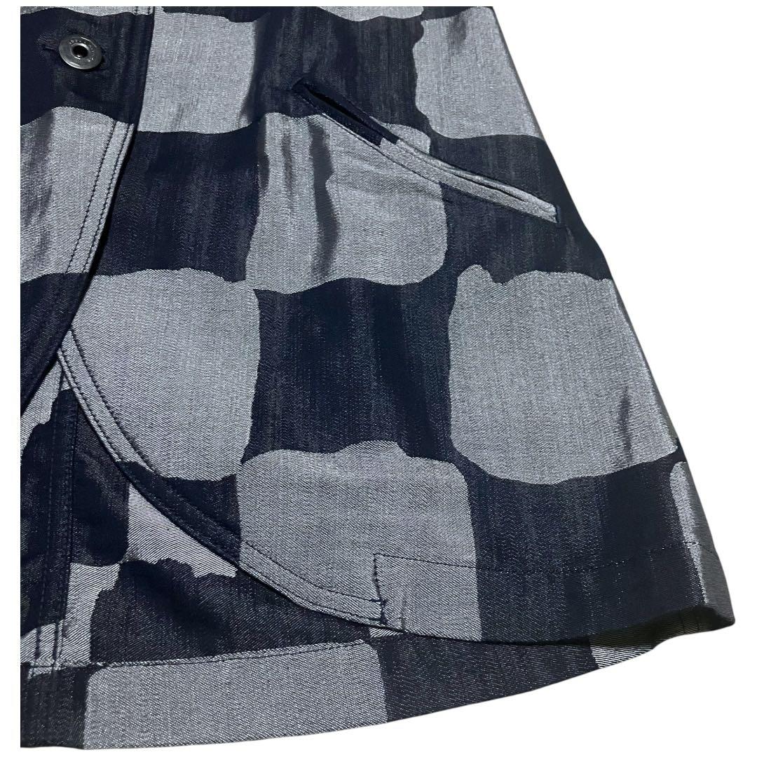 【美品✨希少】イッセイミヤケ　ロングジレ　ベスト　ノースリーブジャケット