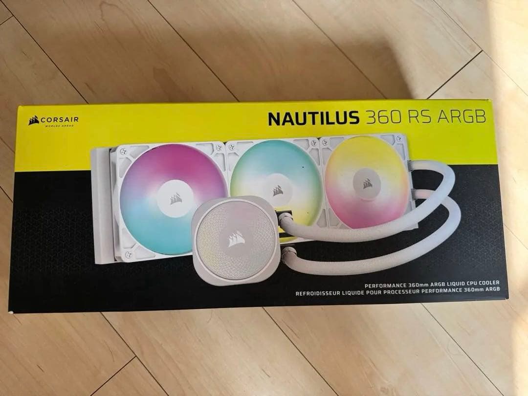 PC用ファン・クーラー Corsair Nautilus 360 RS ARGB