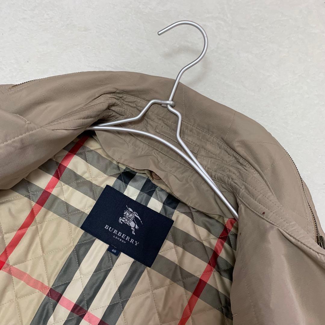 バーバリーロンドン　3way ライナー付き　コート　メガチェック　カーキ　フード