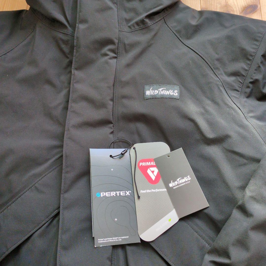 ワイルドシングス　デナリ　ジャケット パーテックス　M 未使用 黒