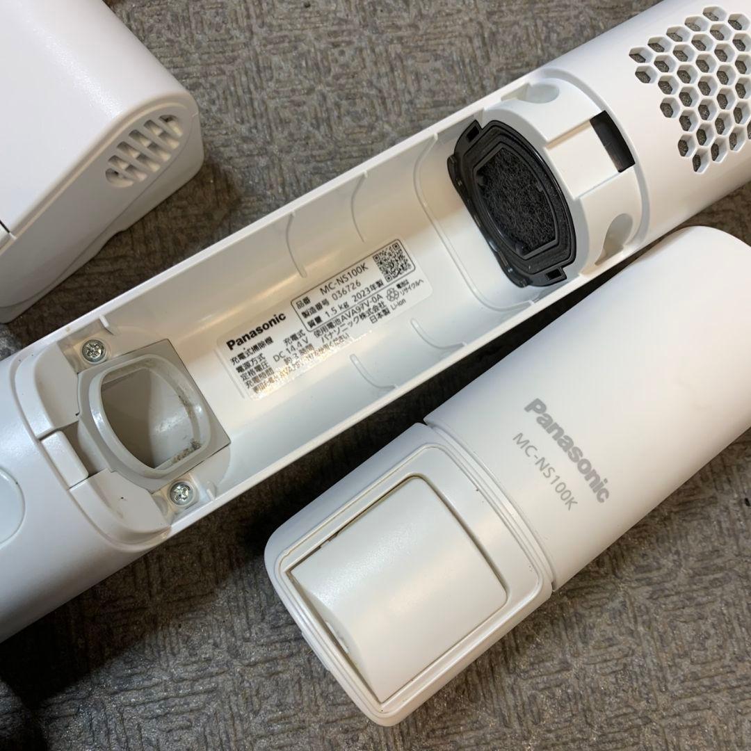 J254 Panasonic MC-NS100K 充電式 掃除機 2023年製