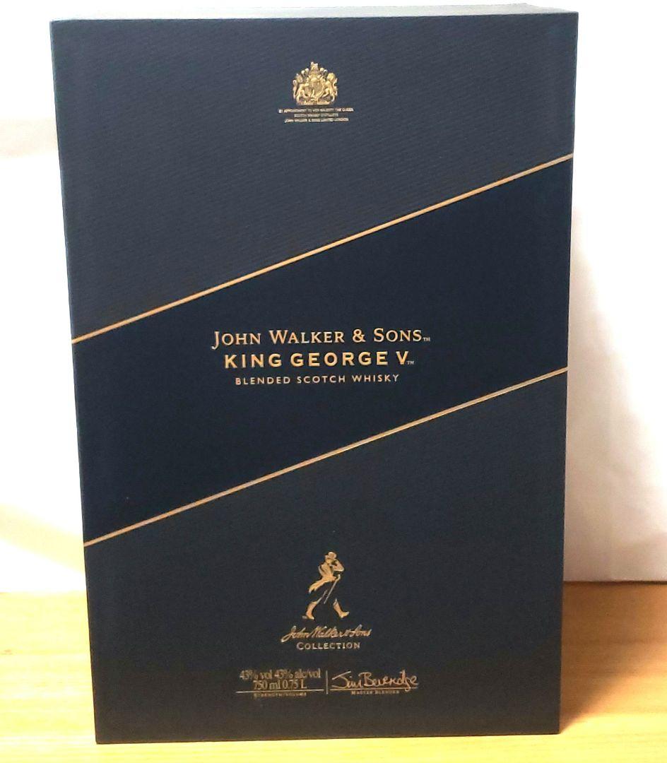 ジョニーウォーカー キングジョージ 5世 43度 箱付　古酒　ウイスキー