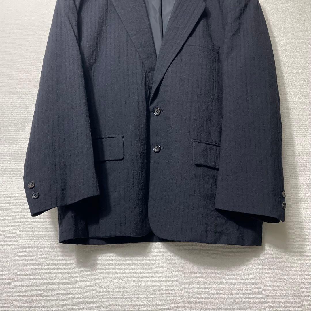 コムデギャルソンオム 田中オム ウールテーラードジャケット ステッチデザイン M