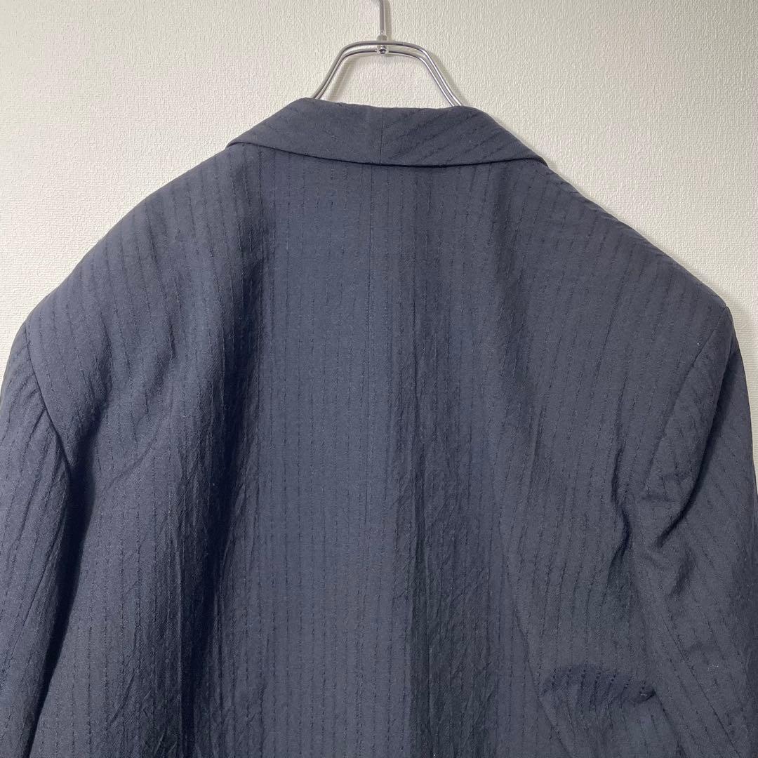 コムデギャルソンオム 田中オム ウールテーラードジャケット ステッチデザイン M