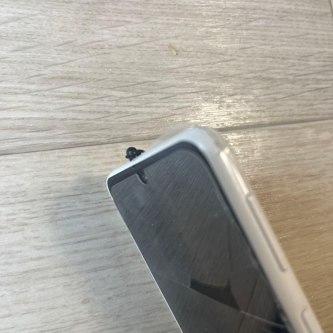 Samsung Galaxy ホワイト　携帯ケース付き