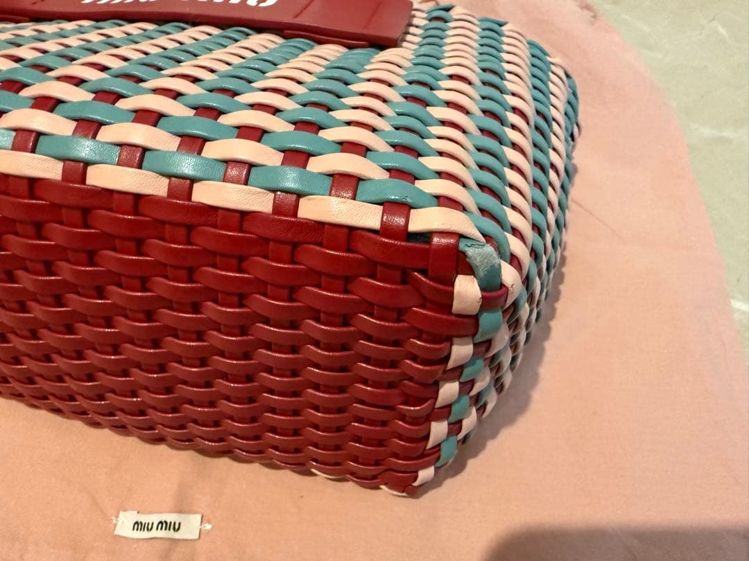 ［最終お値下げ］miu miu かごバッグ