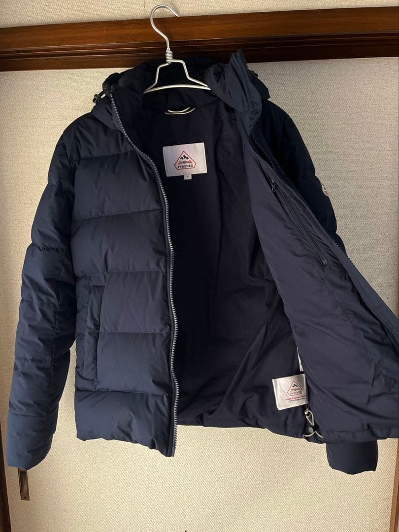 PYRENEXピレネックス スプートニック ダウンジャケット ネイビー S