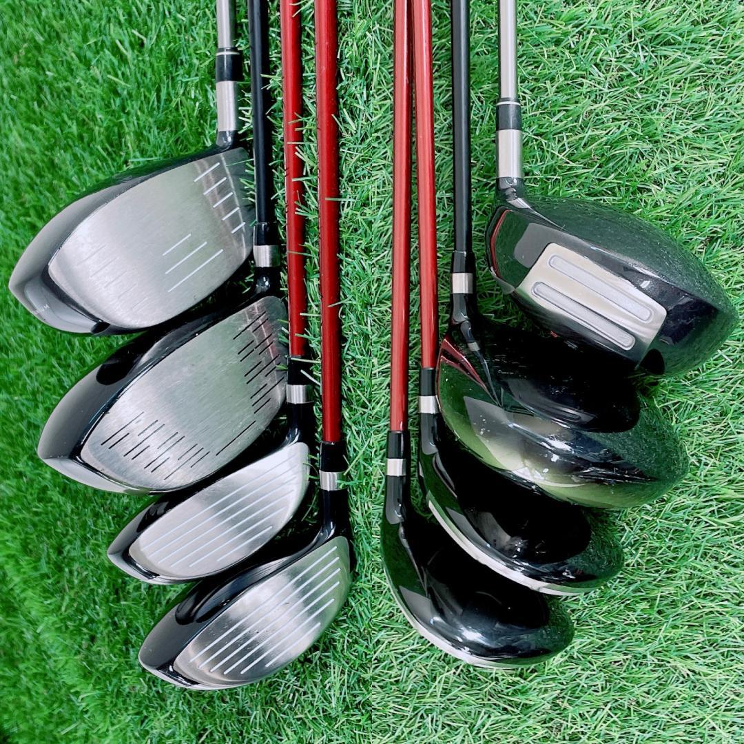 メンズゴルフ 初心者応援フルセット テーラーメイド入り15本 N2586