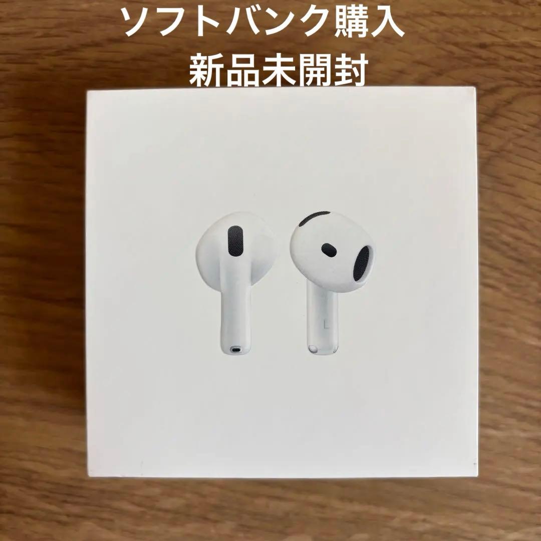 Apple AirPods 4 (ホワイト) 本体