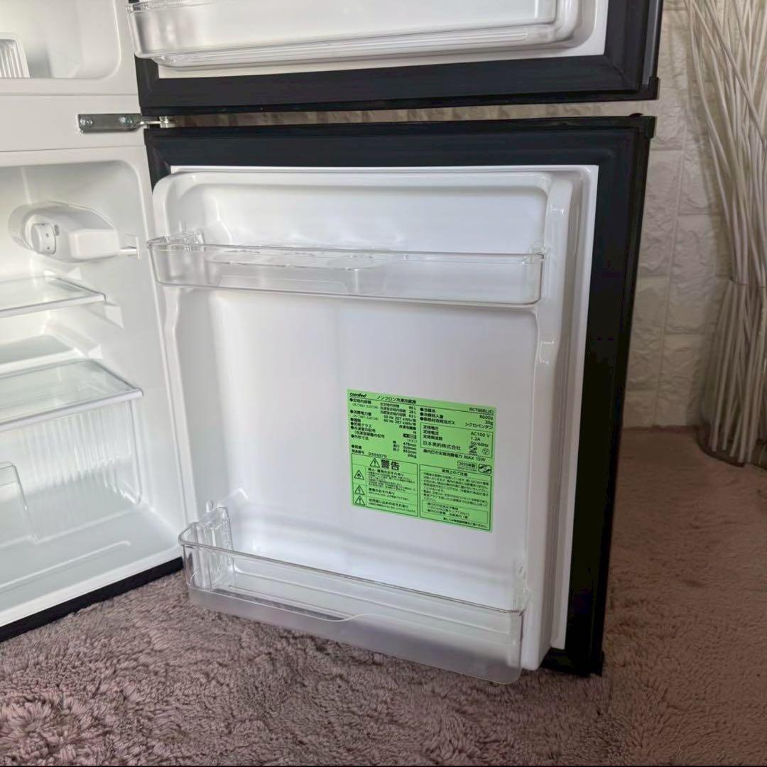 都内23区配送無料✨家電3点セット　冷蔵庫　洗濯機　レンジ　コンフィー　美品