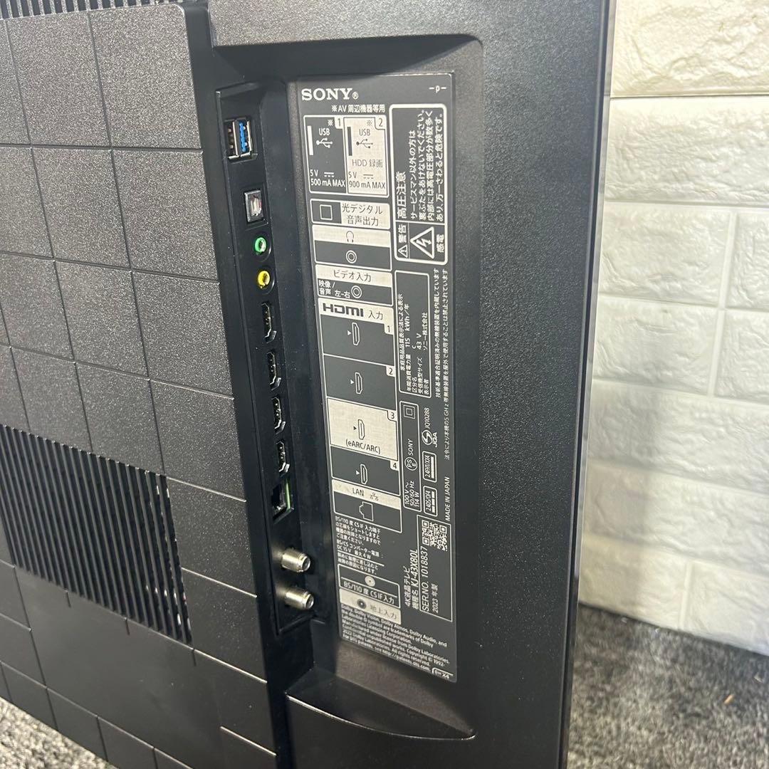 SONY 4K液晶テレビ KJ-43X80L 43V型 2023年製 A036