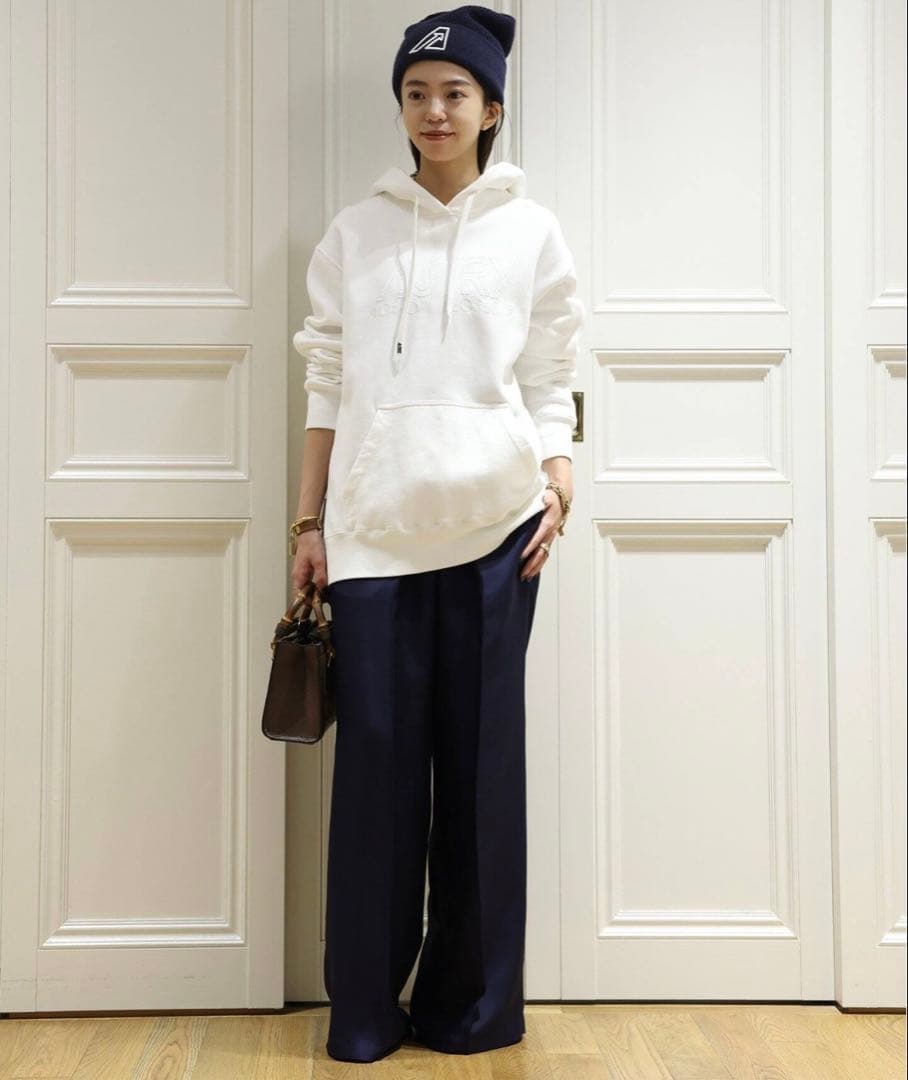 AUTRYオートリー　ドゥーズィエムクラス　ホワイト パーカー フード