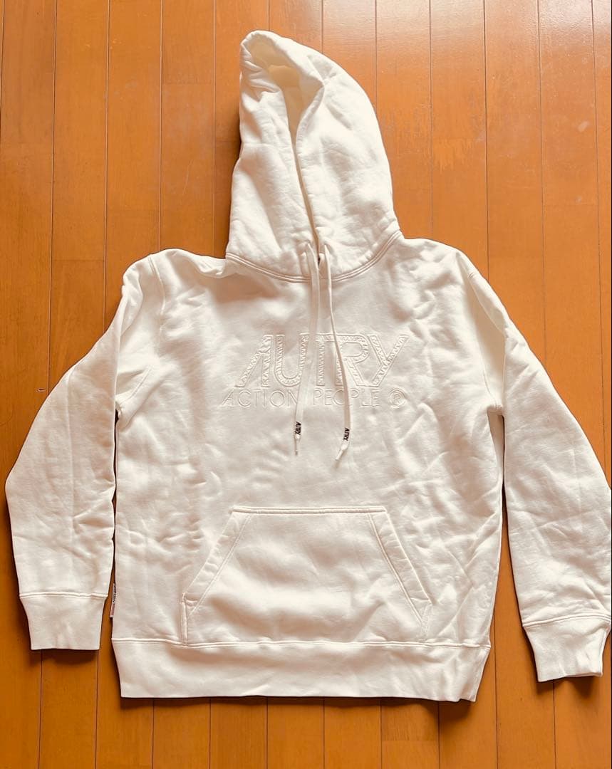 AUTRYオートリー　ドゥーズィエムクラス　ホワイト パーカー フード