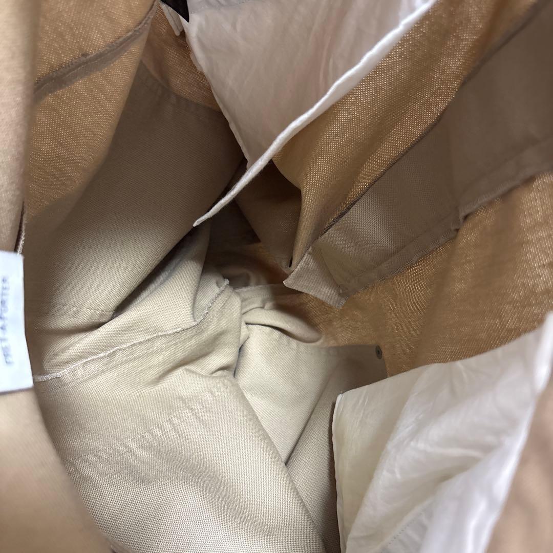 【最高級】VETEMENTS ワイドペインターパンツM　ワーク　ベージュ　Wニー