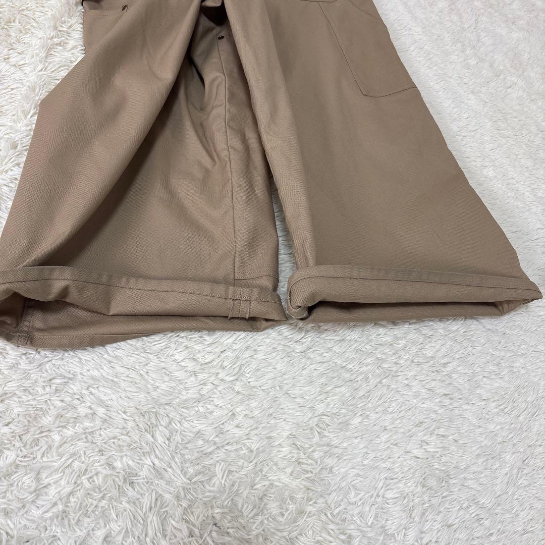 【最高級】VETEMENTS ワイドペインターパンツM　ワーク　ベージュ　Wニー