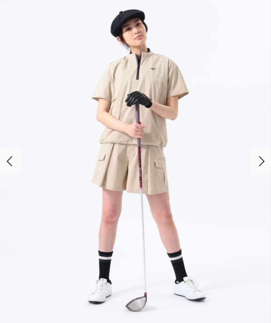 最終値下げ【BEAMS GOLF】トップス 撥水ハーフジップ