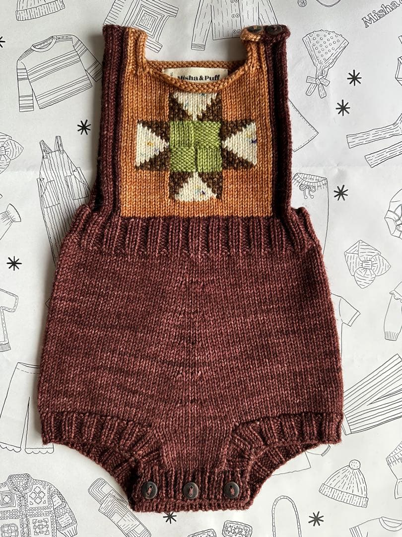 Misha & Puff ニットロンパース 18-24m