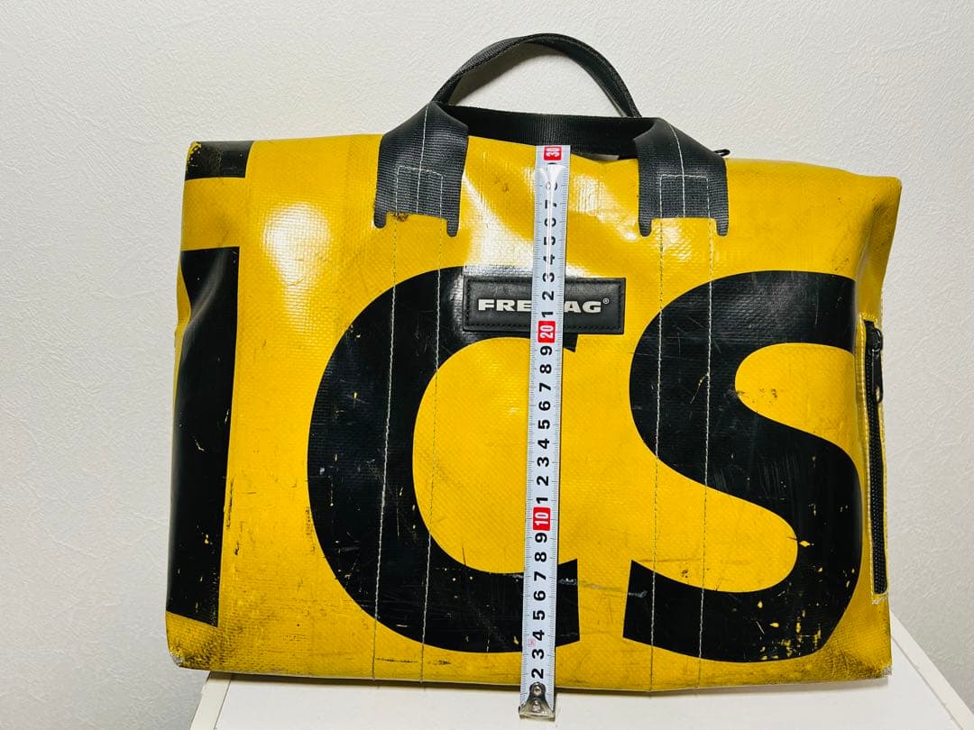 【最終値下げ】フライターグ　BEN F77 イエローブラック ショルダーバッグ