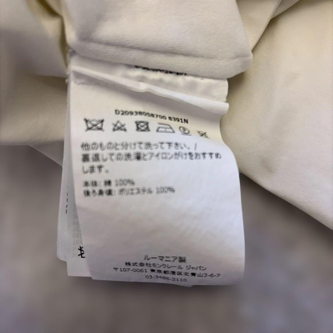 MONCLER 長袖Tシャツ ホワイト