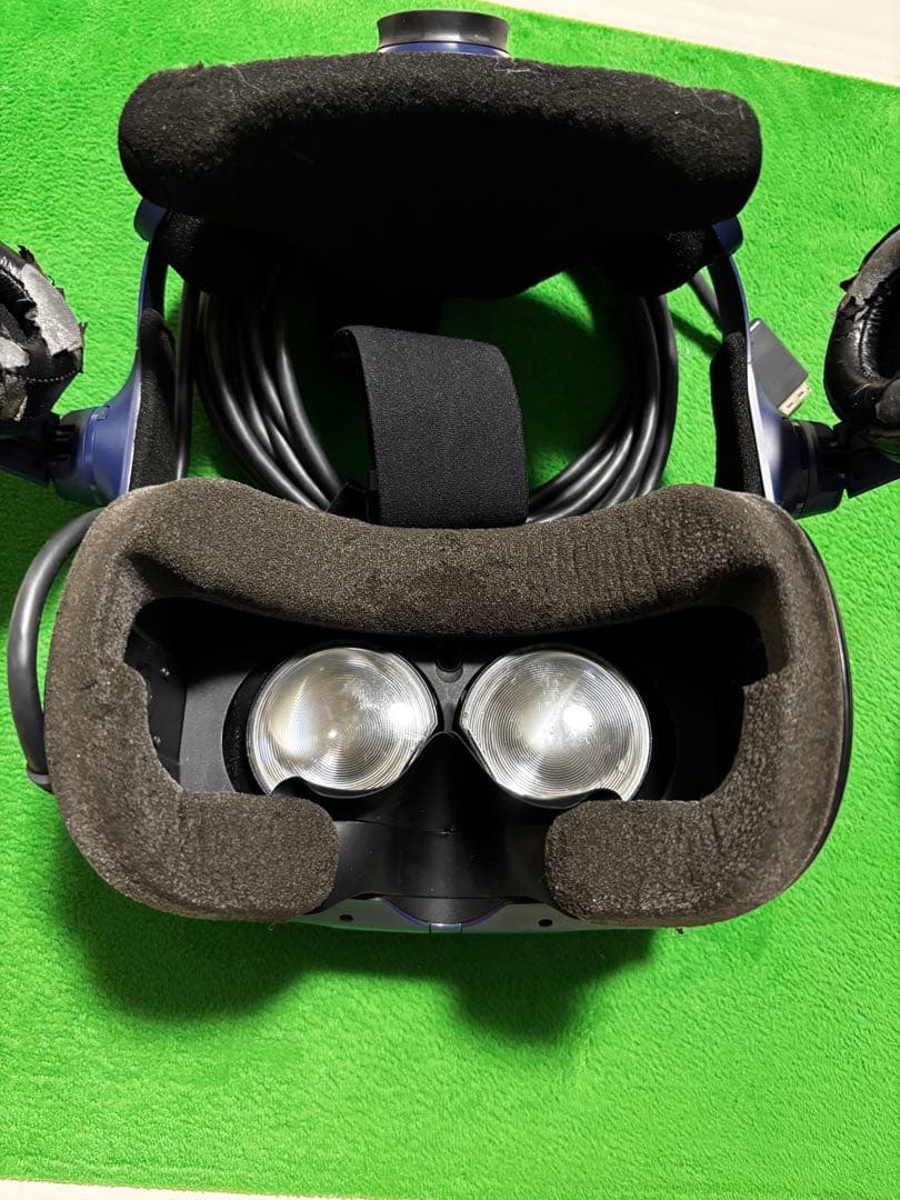 HTC Vive VRヘッドセットとコントローラーセット