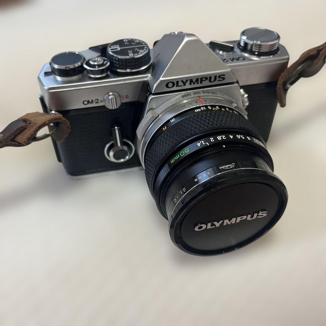 OLYMPUS OM-2n 一眼レフカメラ 50mmレンズ付き