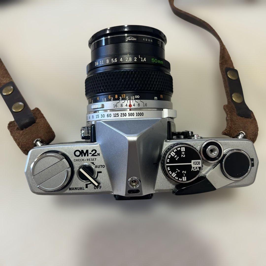 OLYMPUS OM-2n 一眼レフカメラ 50mmレンズ付き