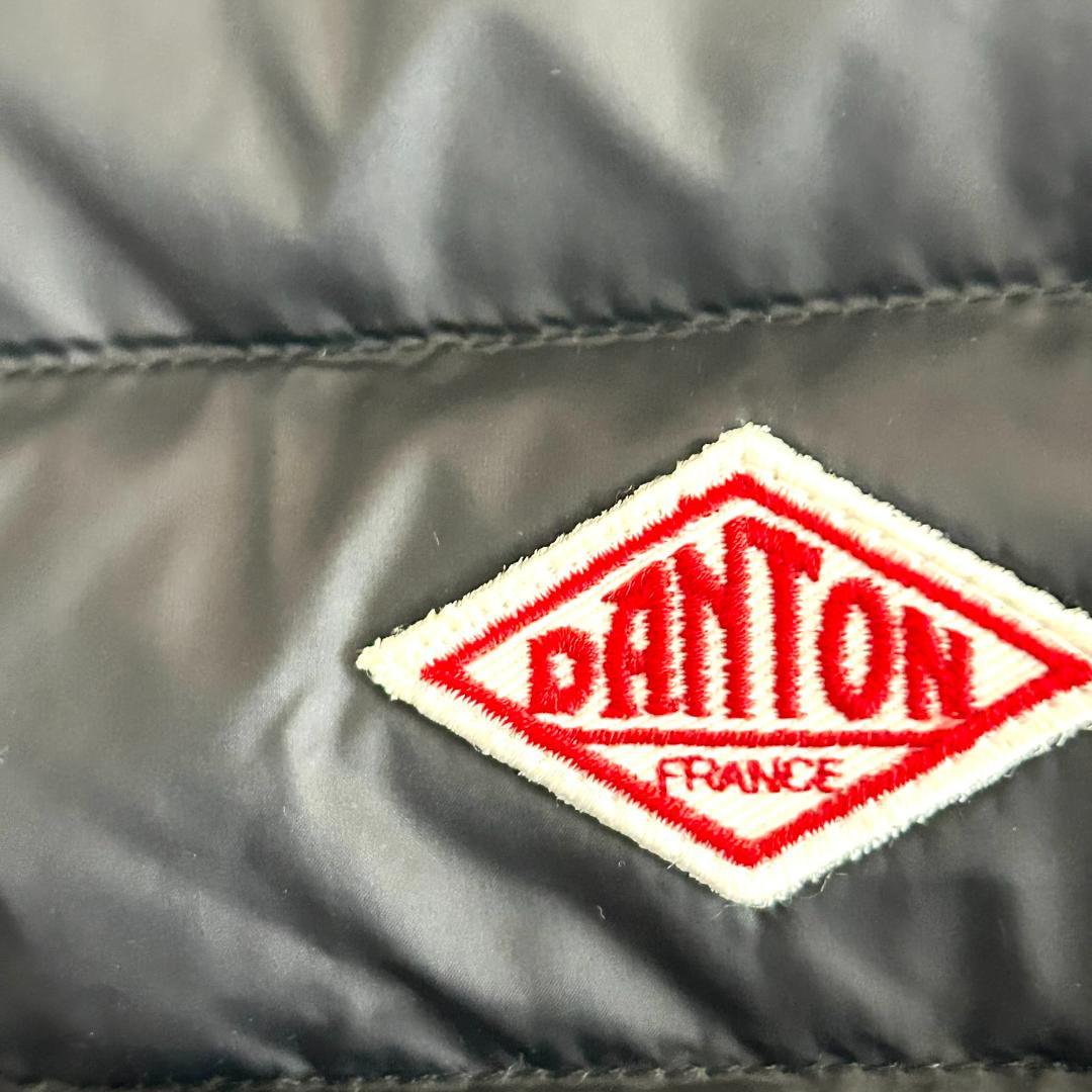 美 DANTON　キルティングダウン　XL　 黒　大きいサイズ　長袖