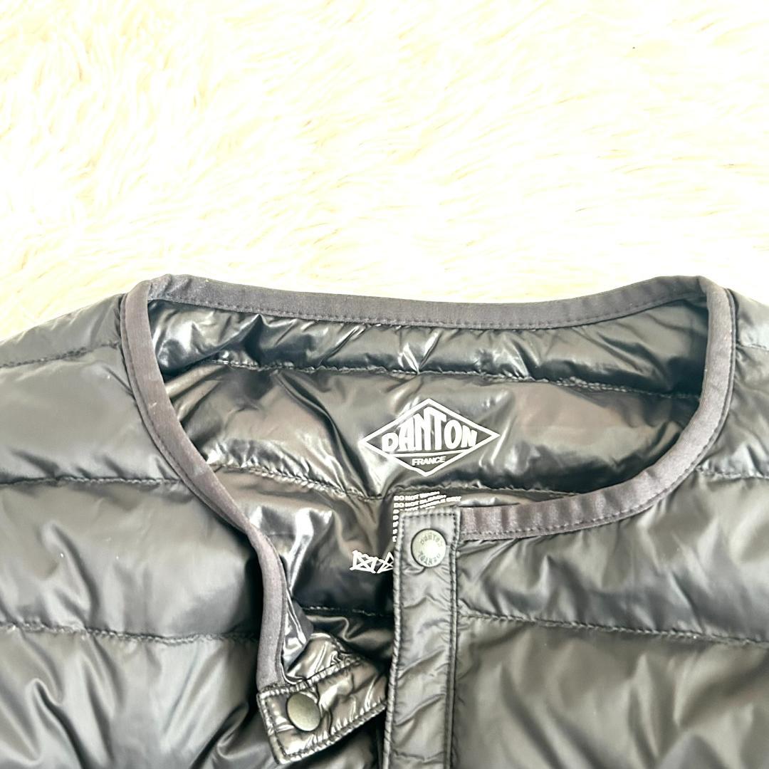 美 DANTON　キルティングダウン　XL　 黒　大きいサイズ　長袖