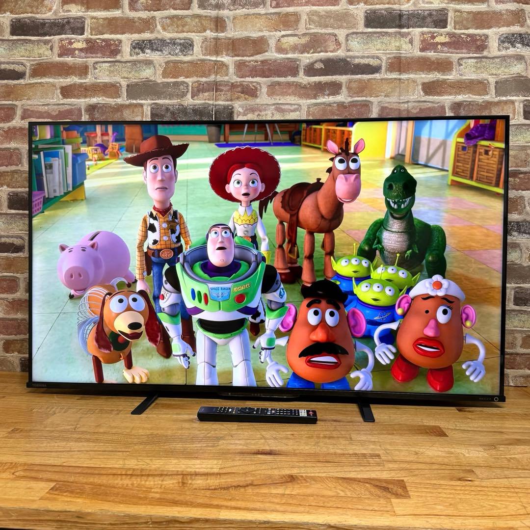 東芝 65V型 4K液晶テレビ REGZA 65M550K ネット動画アプリ搭載