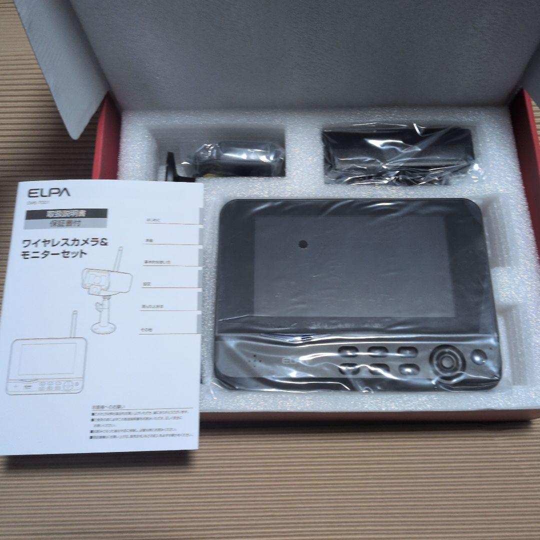 ELPA ワイヤレスカメラ&モニターセット CMS-7001