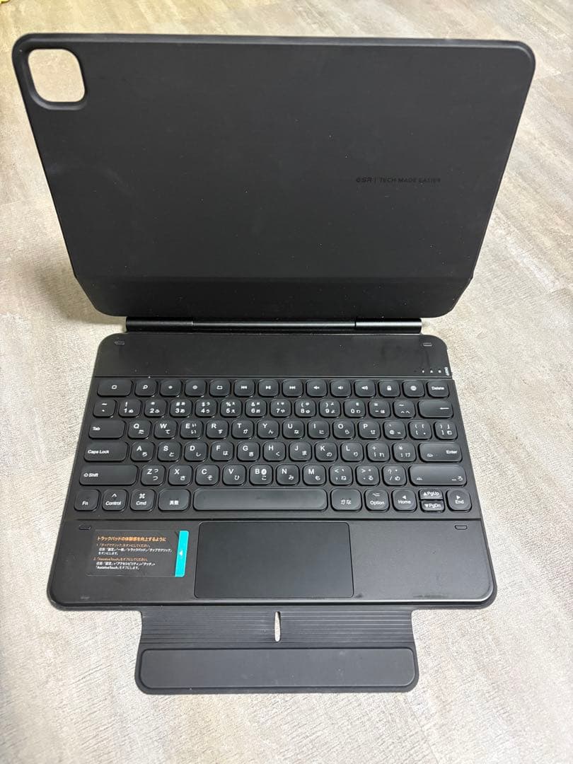 iPad用キーボードカバー ブラック