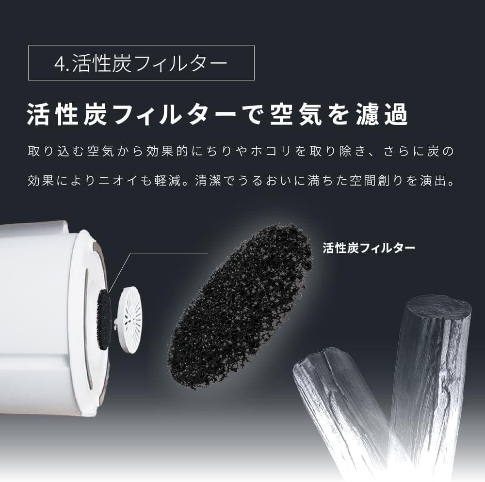 LAViNO (ラビーノ) エアリファイ ハイブリッド 加湿器 カルテット除菌