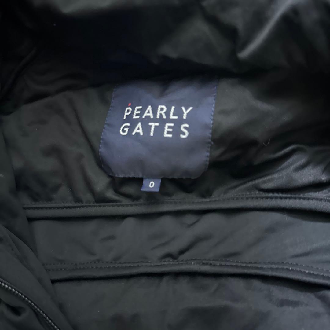 PEARLY GATES ブラック ダウンジャケット　サイズ0